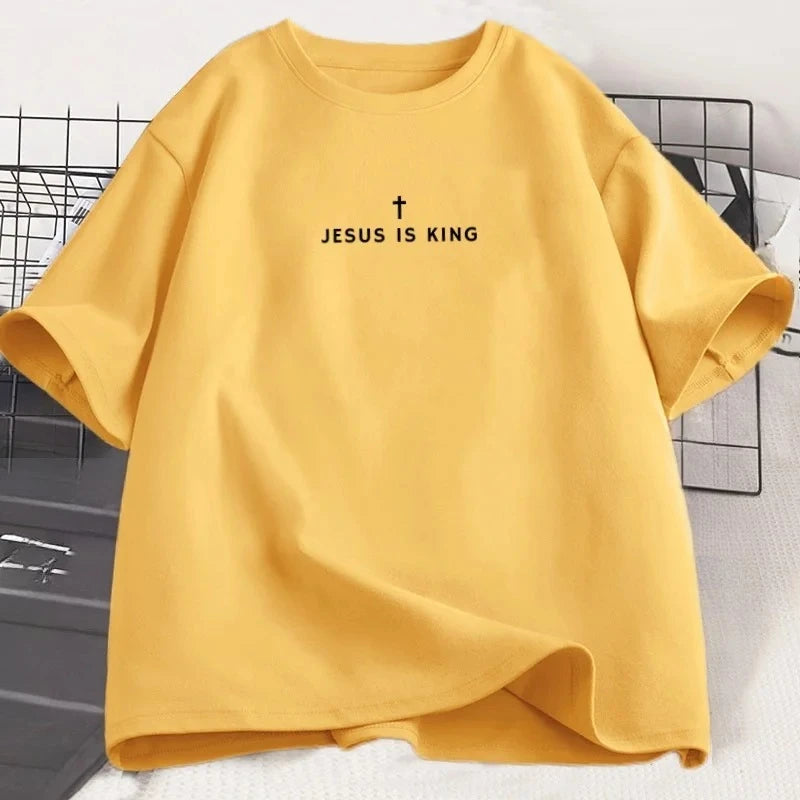 T-Shirt "Jesus is King"