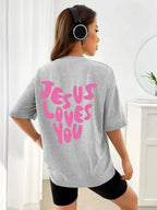 T-Shirt "Jesus loves you"