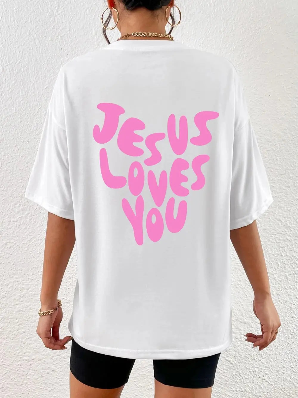 T-Shirt "Jesus loves you"